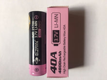 Load image into Gallery viewer, High power Efan IMR 21700 4800mAh 40A 3.7V rechargeable battery flat top