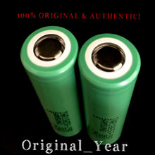 Load image into Gallery viewer, 2 SAMSUNG 18650 25R 2500mAh 35A HIGH DRAIN Rechargeable Battery