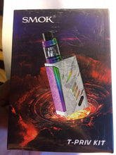 Load image into Gallery viewer, Authentic SMOK T-Priv Tpriv  Full Kit 220W with TFV8 Big Baby Tank