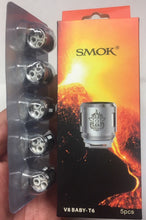 Load image into Gallery viewer, SMOK TFV8 Baby Coils V8-Q2/M2/X4/T6/T8 for TFV8 (Big) Baby Beast Tank